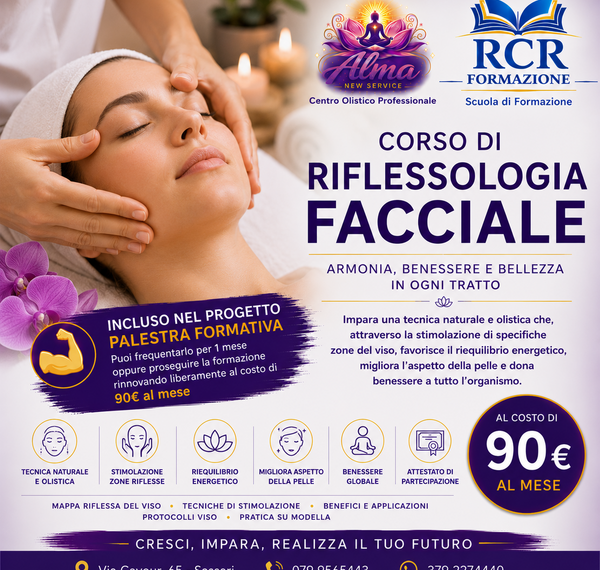 Corso di Riflessologia Facciale