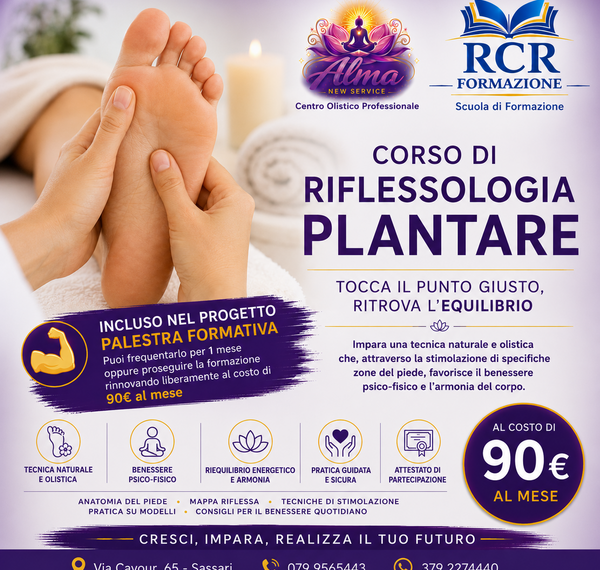 Corso di Riflessologia Plantare